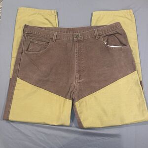 Wrangler Pro Gear Jeans Men's 41x30 (tag says 42x32) Brush Guard Canvas Hunting